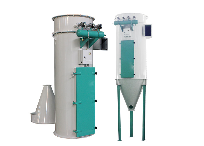 Pulse Dust Filter With Round Chamber